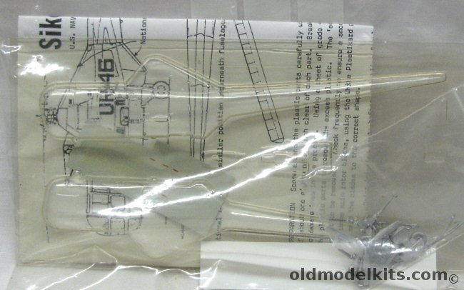 Unknown 1/72 Sikorsky S-51 / HO3S-1 - US Navy 'UR-46' -  Bagged plastic model kit